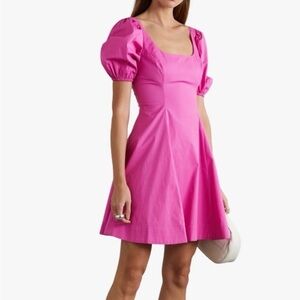 STAUD Laelia Pink Dress
